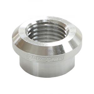 Aeroflow Alloy Weld On Female M12 X 1.5 Metric Aluminium Bung