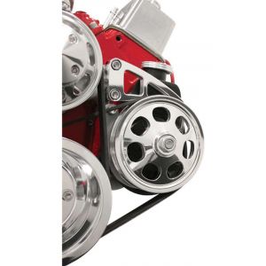 Billet Specialties Sbc Suit Mid Mount Psteer Pump L/Side-Long Pump B