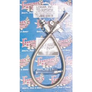 Lokar Powerglide Flexible Gear Box Dipstick Firewall Mount