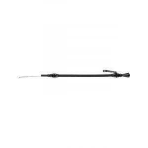 Lokar Black Engine Dipstick Sb Chev Late Model 1980- Driver Side