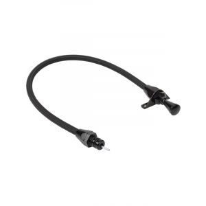 Lokar Black Th350 Th400 Dipstick Flexible Firewall Mount
