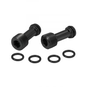 Moroso Oil Restrictors Allen Head Aluminum Black Anodize Flush Lifter G…