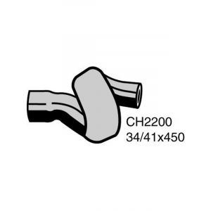 Mackay Radiator Upper Hose Holden Astra TR 1.6L I4