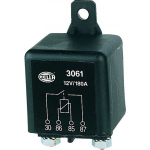 Hella High Capacity Relay 12V 180Amp 4 Pin 100Amp [ref Narva 68022]