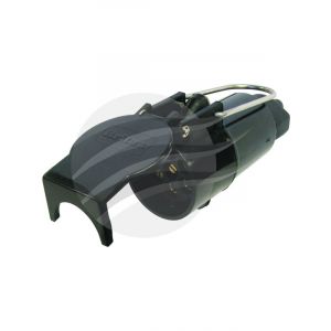 Cobo 7 Pin Large Round Trailer Plug Plastic [ref Narva 82054BL]
