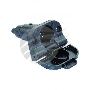 Britax Socket Trailer 7 Pin Sml Round [ref Narva 82022BL]