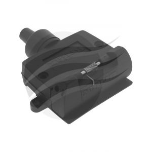 Britax 7 Pin Flat Trailer Socket Plastic [ref Narva 82042BL]