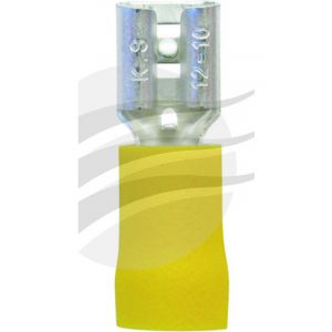 Jaylec Female Blade Terminal 6.3mm [ref Narva 56038BL] Pack 10