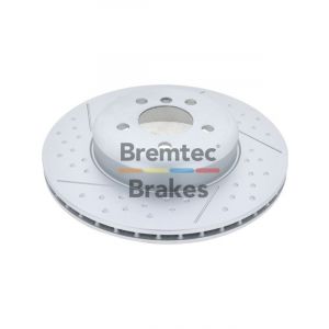 Bremtec Euroline High-Grade Brake Rotor For Rear Bmw (F30) 328I With Sports Upgrade