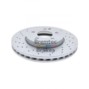 Bremtec Euroline Brake Rotor For Front Mercedes B-Class (W246)