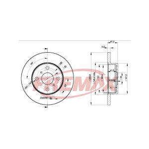 Fremax Brake Disc Front Pair