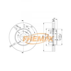 Fremax Brake Disc Front Pair