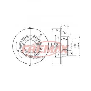 Fremax Brake Disc Front Pair