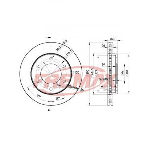 Fremax Brake Disc Front Pair