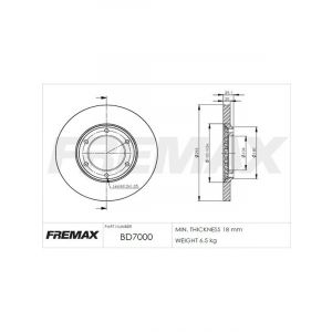 Fremax Brake Disc Front Pair