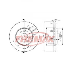 Fremax Brake Disc Front Pair