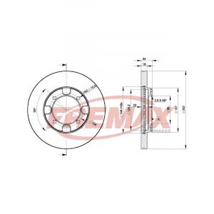 Fremax Brake Disc Front Pair