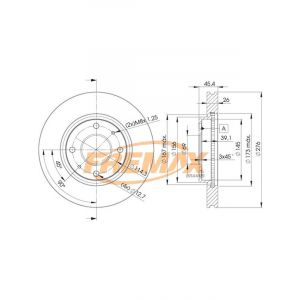 Fremax Brake Disc Front Pair