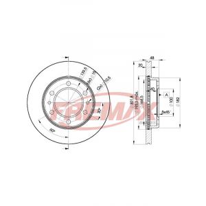 Fremax Brake Disc Front Pair