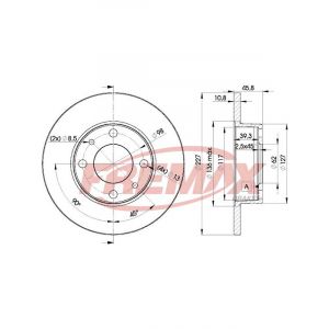 Fremax Brake Disc Front Pair