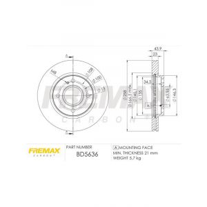 Fremax Brake Disc Front Pair