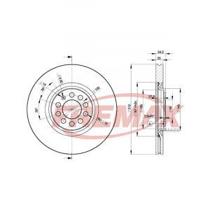 Fremax Brake Disc Front Pair