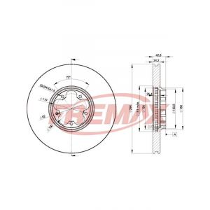 Fremax Brake Disc Front Pair
