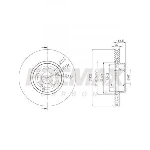 Fremax Brake Disc Front Each