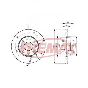 Fremax Brake Disc Front Pair