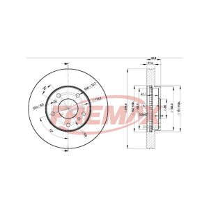 Fremax Brake Disc Front Pair