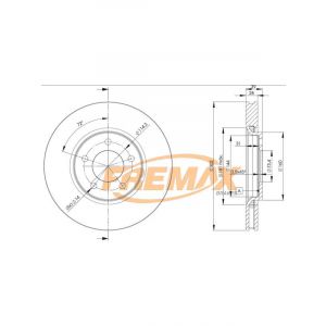 Fremax Brake Disc Front Pair