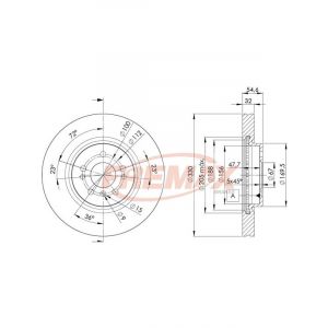 Fremax Brake Disc Front Each
