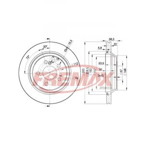 Fremax Brake Disc Rear Pair