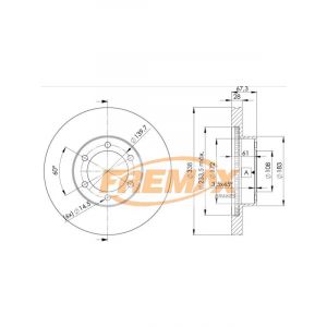 Fremax Brake Disc Front Pair