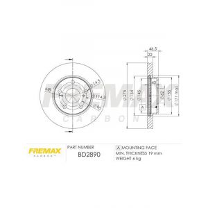 Fremax Brake Disc Front Pair