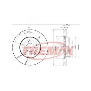 Fremax Brake Disc Front Pair