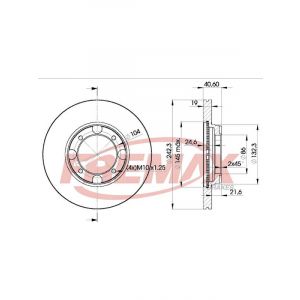 Fremax Brake Disc Front Pair