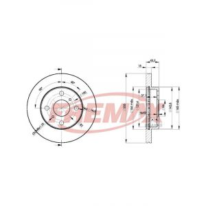 Fremax Brake Disc Front Pair