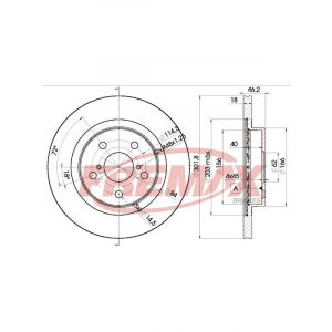 Fremax Brake Disc Front Pair
