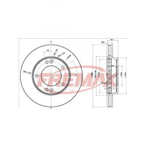 Fremax Brake Disc Front Pair