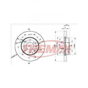 Fremax Brake Disc Front Pair