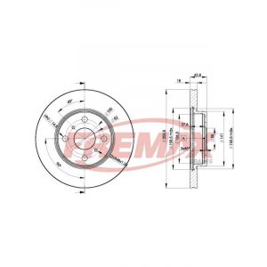 Fremax Brake Disc Front Pair