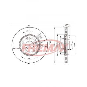 Fremax Brake Disc Front Pair
