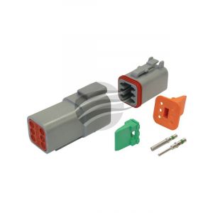 Deutsch Dt Series 6 Way Connector Kit [ref Narva 57426BL]