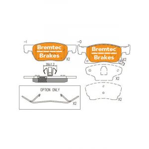 Bremtec Trade Line Brake Pad