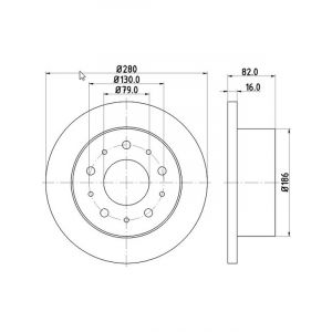 Bremtec Euroline Brake Rotor