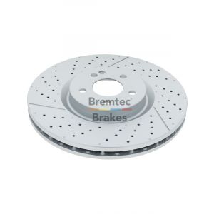 Bremtec Euroline High-Grade Brake Rotor For Front Mercedes W176 C117 X117