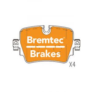 Bremtec Evolve Hybrid-Carbon Brake Pad
