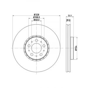 Bremtec Euroline Brake Rotor