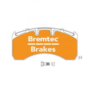 Bremtec Trans-Line Brake Pad